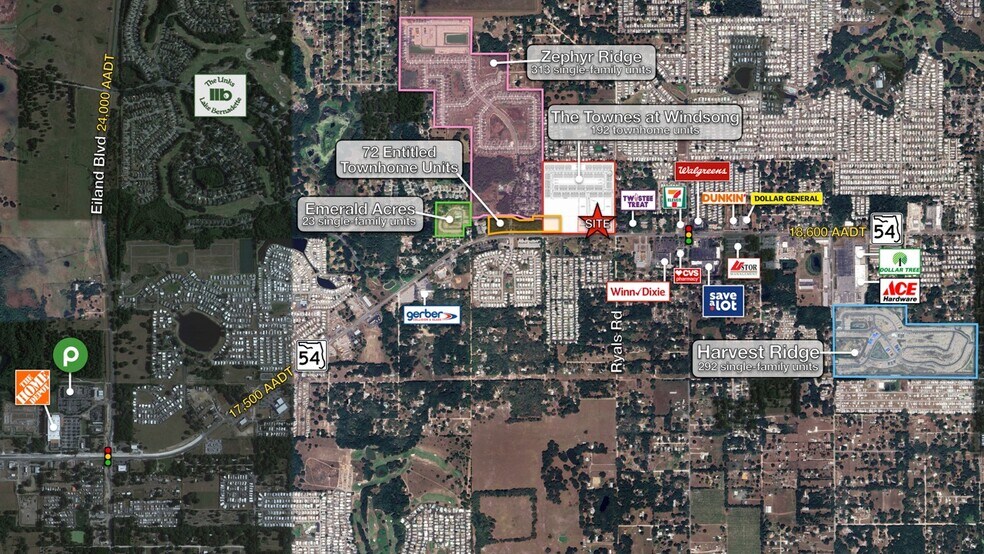 More Photos Of SR 54 & Nathan Pearl St, Zephyrhills Land For Sale