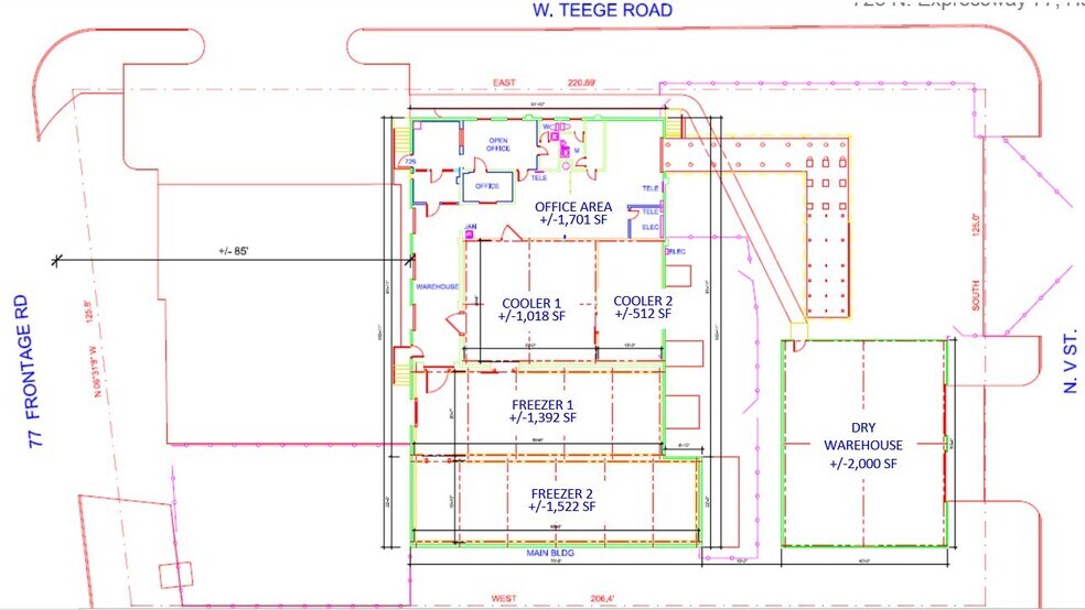 More Photos Of 726 N Expressway 77, Harlingen Warehouse For Lease