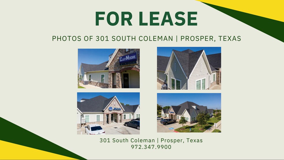More Photos Of 301 S Coleman St, Prosper Medical For Lease