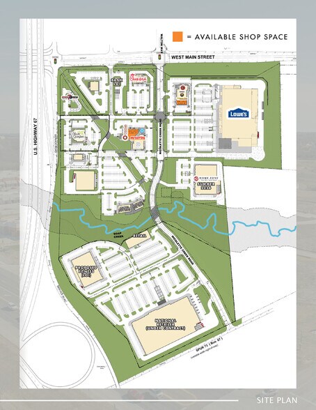 Primary Photo Of Main Street Towne Crossing - Midlothian, TX - SEC, Midlothian Unknown For Lease