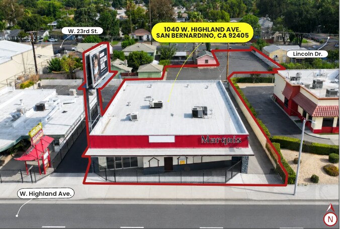 Primary Photo Of 1040 W Highland Ave, San Bernardino Bar For Sale