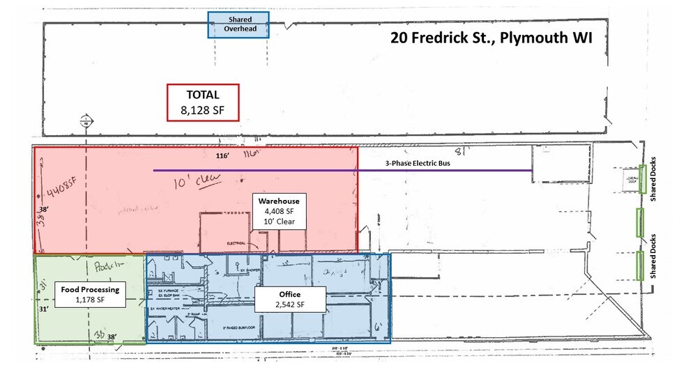 More Photos Of 20 Frederick St, Plymouth Warehouse For Lease
