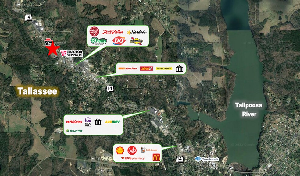 More Photos Of 1.52 AC S of 14 hwy, Tallassee Land For Sale