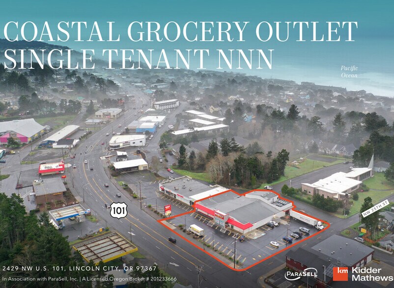 Primary Photo Of 2429 NW Highway 101, Lincoln City Supermarket For Sale