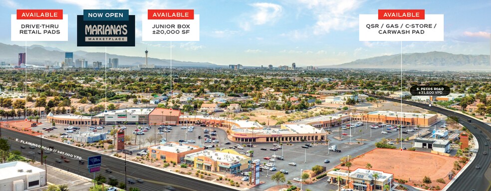 More Photos Of 3220-3370 E Flamingo Rd, Las Vegas Unknown For Lease