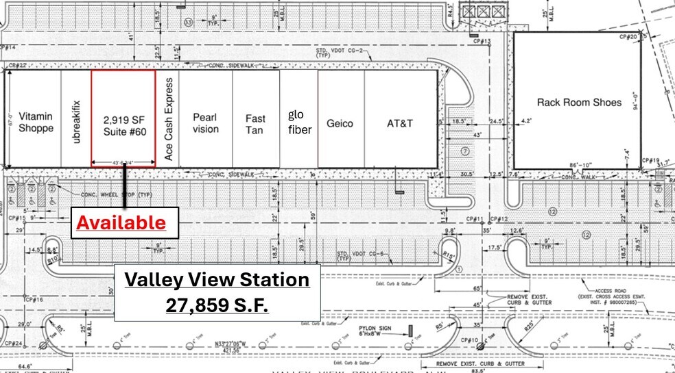 More Photos Of 4750 Valley View Blvd NW, Roanoke Freestanding For Lease