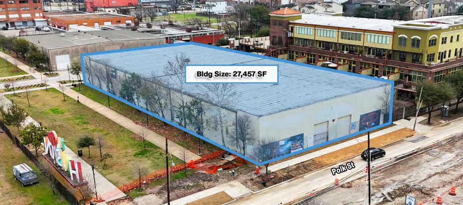 More Photos Of 2315 Polk St, Houston Warehouse For Sale