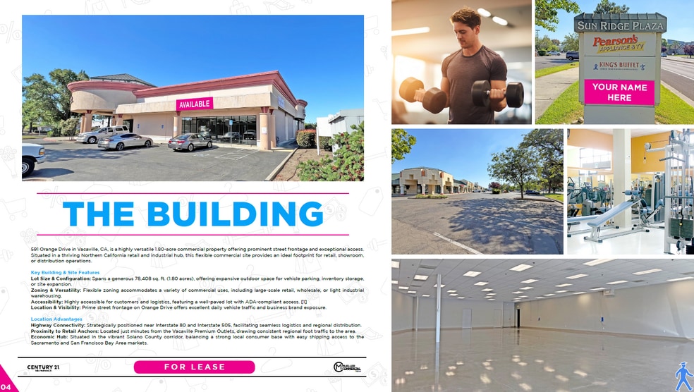 More Photos Of 591 Orange Dr, Vacaville Freestanding For Lease