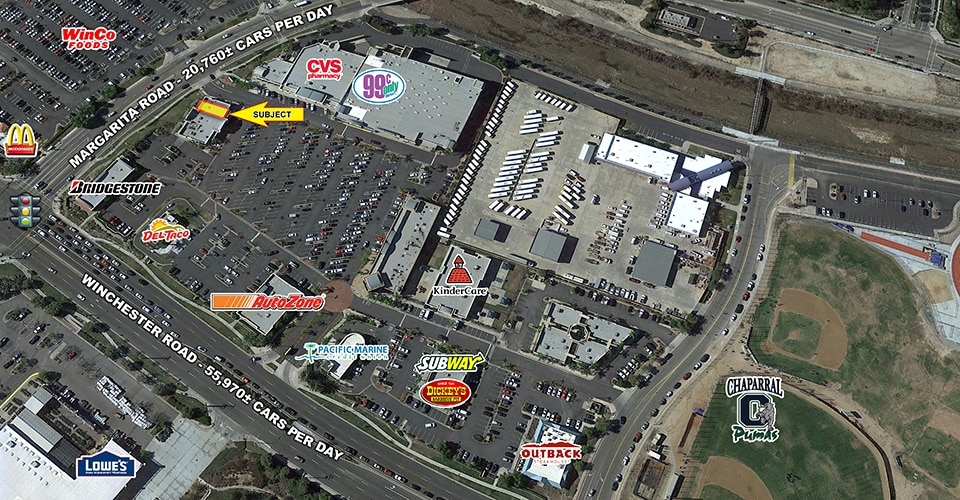 More Photos Of 40405 Winchester Rd, Temecula Freestanding For Lease