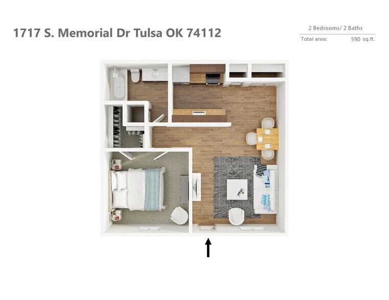 More Photos Of 1713 S Memorial Dr, Tulsa Apartments For Sale