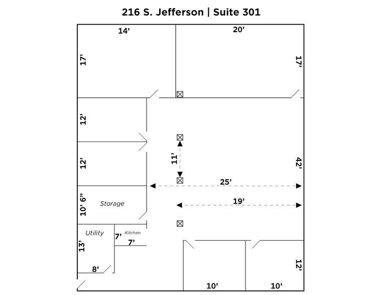 More Photos Of 216 S Jefferson St, Chicago Loft Creative Space For Sale
