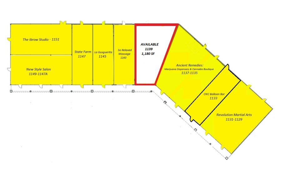 More Photos Of 1101-1151 W 15th St, Edmond Unknown For Lease