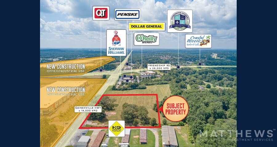 More Photos Of 944 Gainesville Hwy, Buford Land For Sale