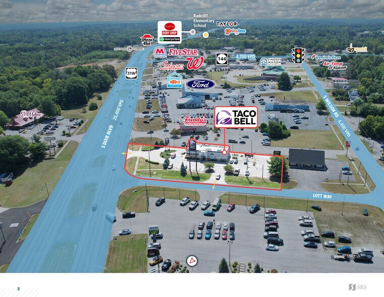 More Photos Of 311 S Dixie Hwy, Radcliff Fast Food For Sale