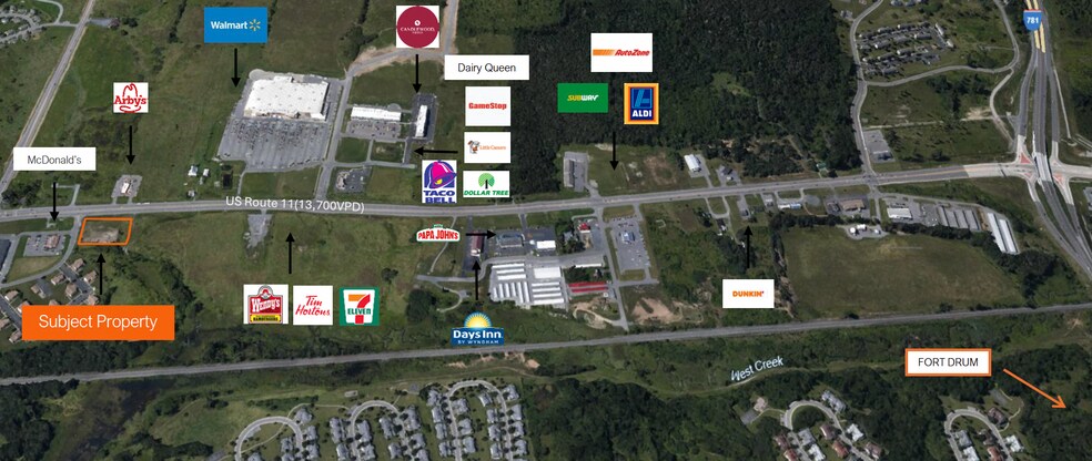 Primary Photo Of US RTE 11, Calcium Land For Sale