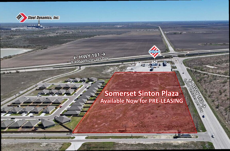 More Photos Of NWC of TX-89 (U.S. 181) & E. Sinton St., Sinton Land For Sale