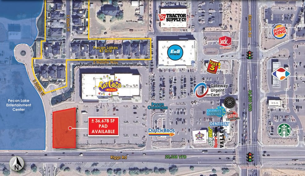 Primary Photo Of 20725 Riggs Road, Queen Creek Land For Lease