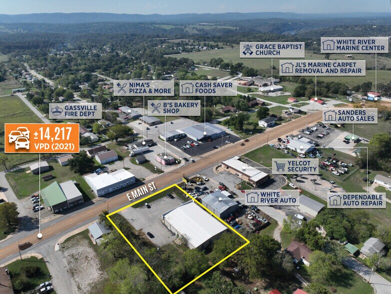 More Photos Of 106 E Main St, Gassville Freestanding For Sale