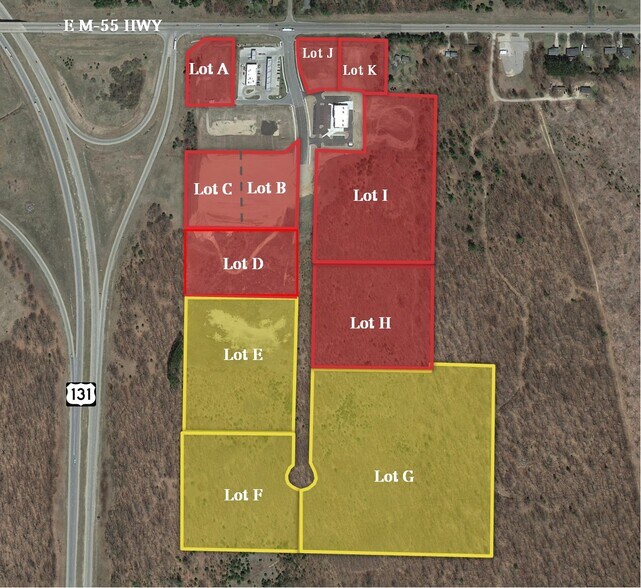 Primary Photo Of US-131 and M-55, Cadillac Land For Sale