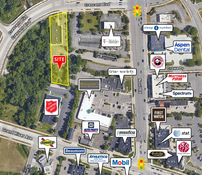 More Photos Of 43485 Crescent Blvd, Novi General Retail For Sale