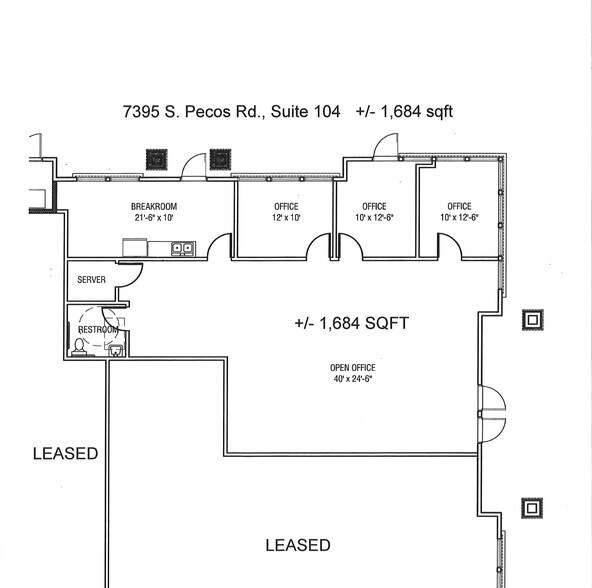More Photos Of 7395 S Pecos Rd, Las Vegas Medical For Lease