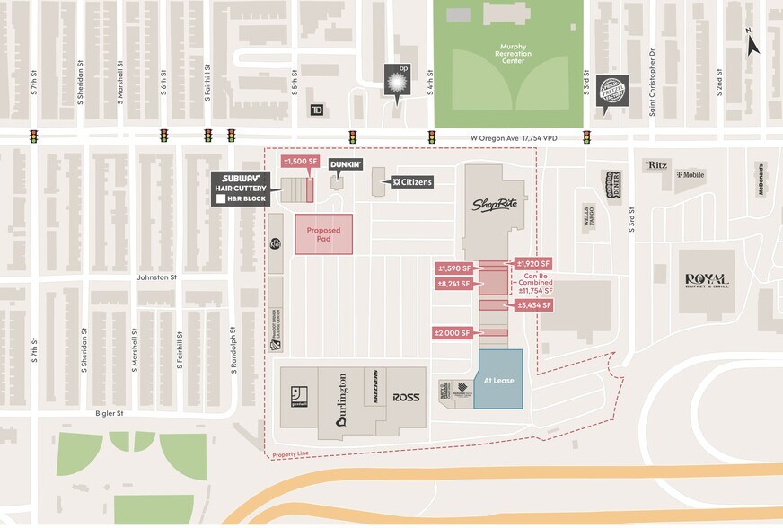 More Photos Of 330-424 W Oregon Ave, Philadelphia Unknown For Lease