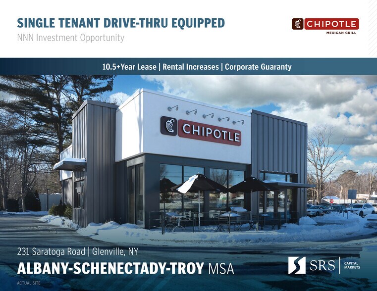 Primary Photo Of 231 Saratoga Rd, Glenville Restaurant For Sale