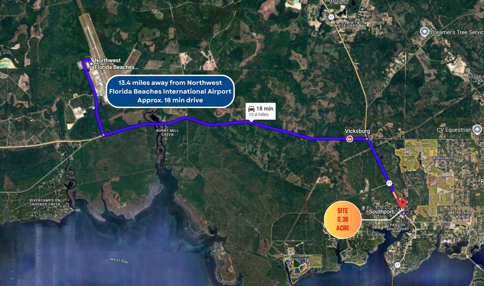 More Photos Of 7802 Highway 77, Southport Land For Sale