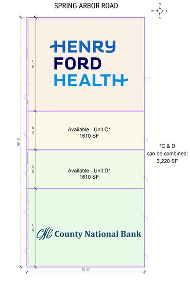 More Photos Of 7845-7851 Spring Arbor Rd, Spring Arbor Unknown For Lease