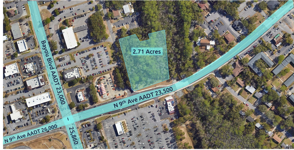 More Photos Of 5000 N 9th Ave, Pensacola Land For Sale