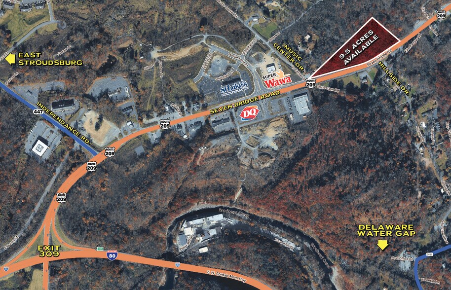 Primary Photo Of Pa Route 209, East Stroudsburg Land For Sale