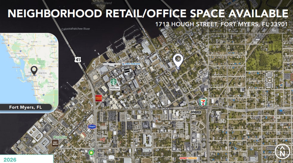 More Photos Of 1713 Hough St, Fort Myers General Retail For Lease
