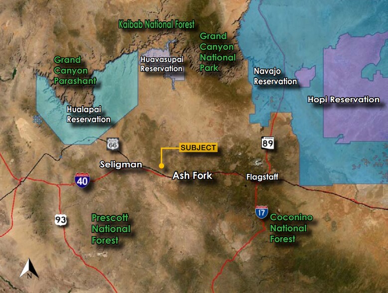 More Photos Of 9680 W Gleed Station Rd, Ash Fork Land For Sale