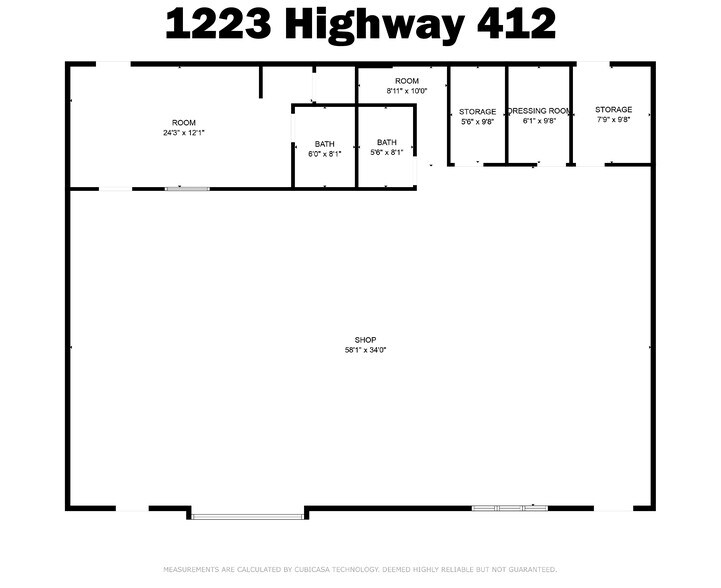 More Photos Of 1223 US-412, Siloam Springs Storefront For Lease