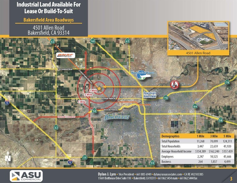 More Photos Of 4501 Allen Rd, Bakersfield Land For Sale
