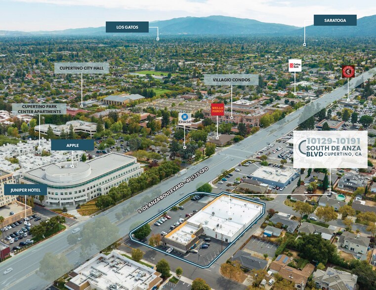 More Photos Of 10129-10191 S De Anza Blvd, Cupertino Freestanding For Sale
