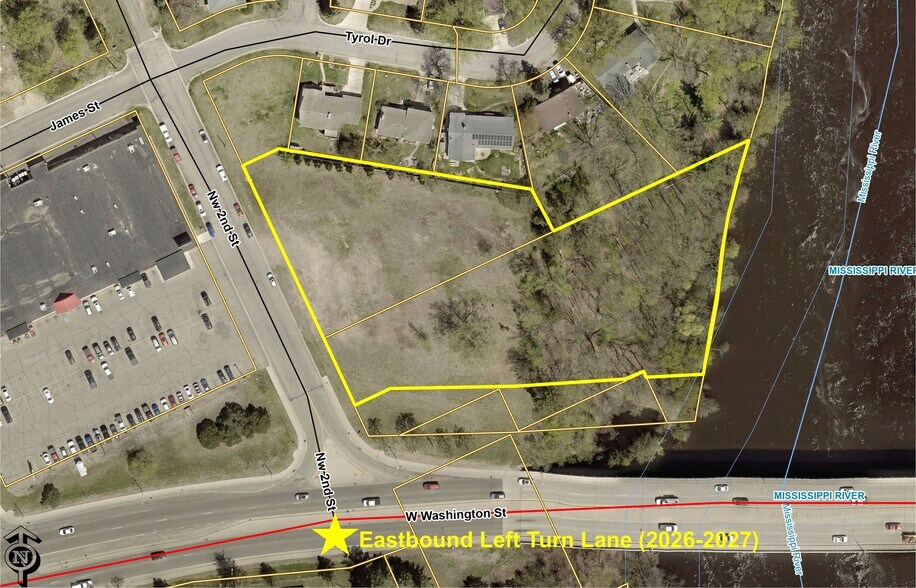 More Photos Of NW 2nd and Washington St @ West Washington st, Brainerd Land For Sale