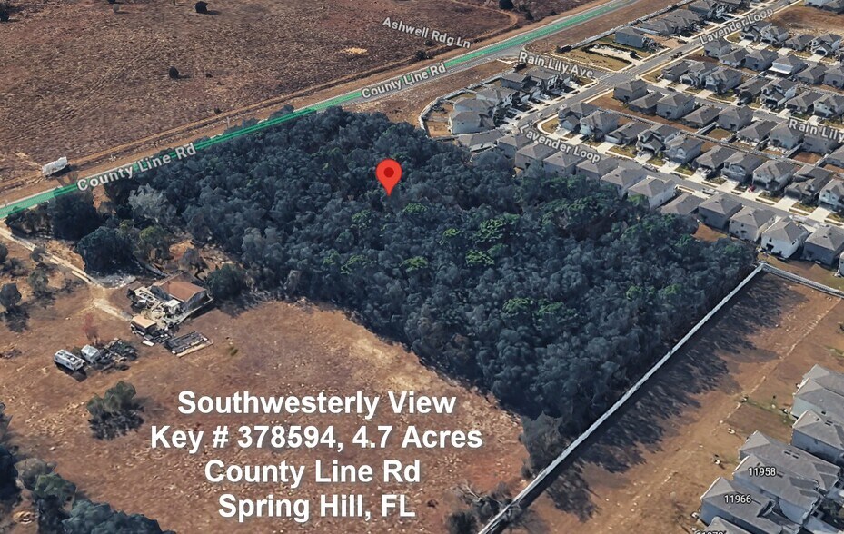 More Photos Of 12163 County Line Rd, Spring Hill Land For Sale