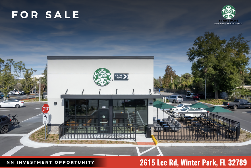 Primary Photo Of 2615 Lee Rd, Winter Park Fast Food For Sale