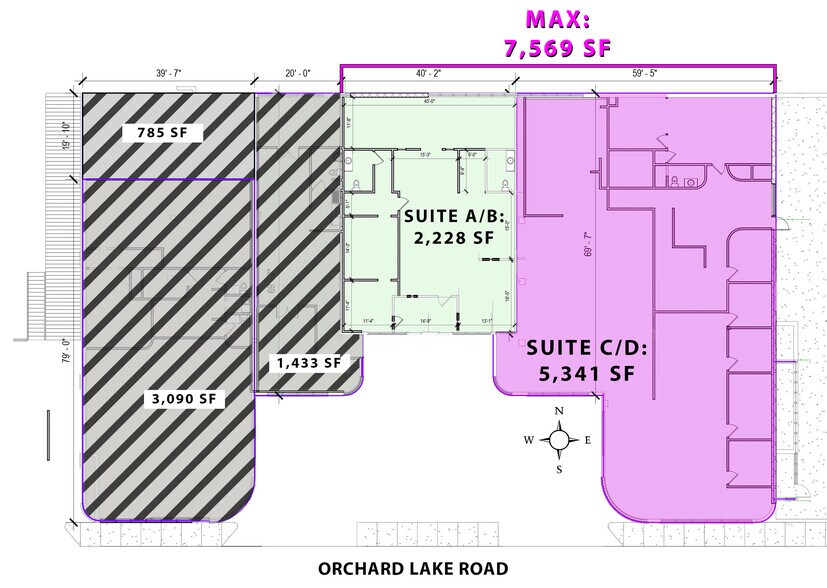 More Photos Of 3080 Orchard Lake Rd, Keego Harbor Office For Lease