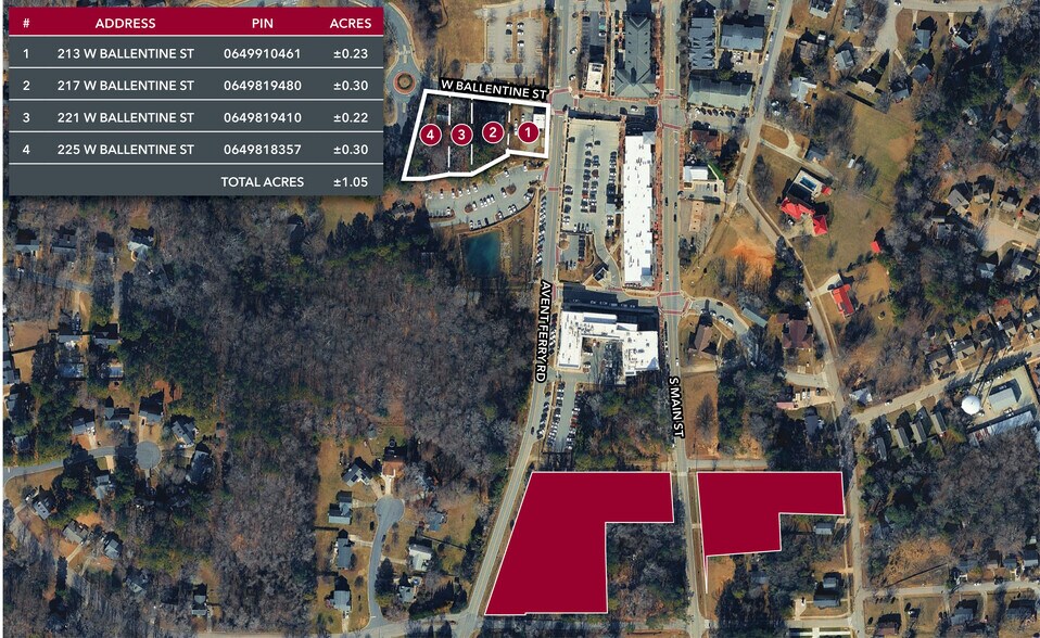 More Photos Of 405 S Main St, Holly Springs Land For Sale