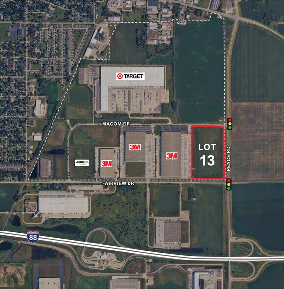More Photos Of Park 88 NWC Peace Rd & Fairview Dr, Dekalb Land For Sale