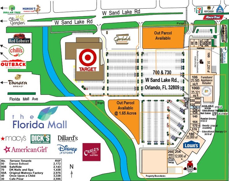 More Photos Of 730 Sand Lake Rd, Orlando Unknown For Lease