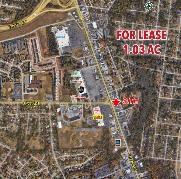 Primary Photo Of 1581 Fort Campbell Blvd, Clarksville Land For Lease