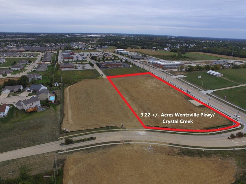 Primary Photo Of Crystal Creek @ Wentzville Pkwy. (3.22 Ac - Lot 3), Wentzville Land For Sale