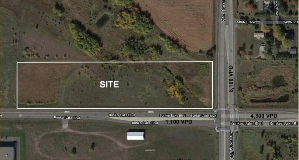 More Photos Of xxx NW Armstrong And Bunker Lake Blvd, Ramsey Land For Sale