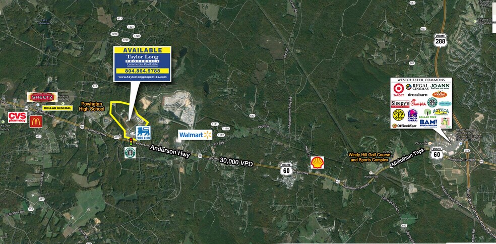 More Photos Of 1800 S Creek One, Powhatan Land For Sale