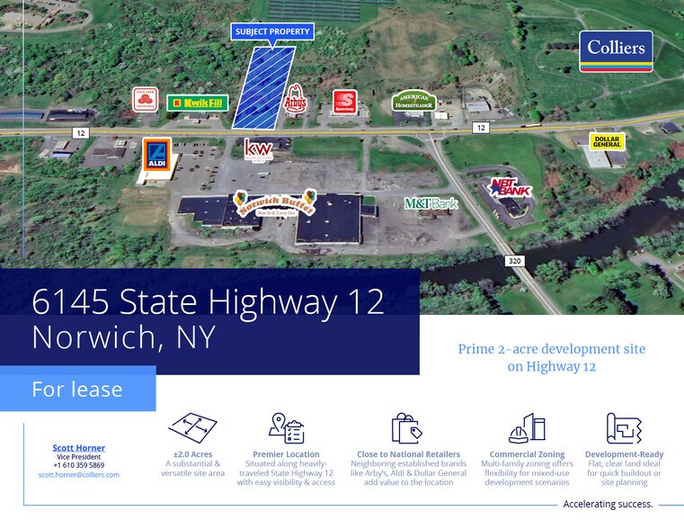Primary Photo Of 6145 Route 12, Norwich Land For Lease