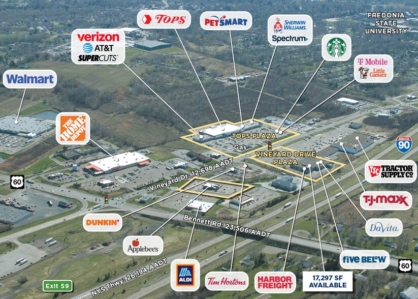 More Photos Of 3956 Vineyard Dr, Dunkirk Freestanding For Lease