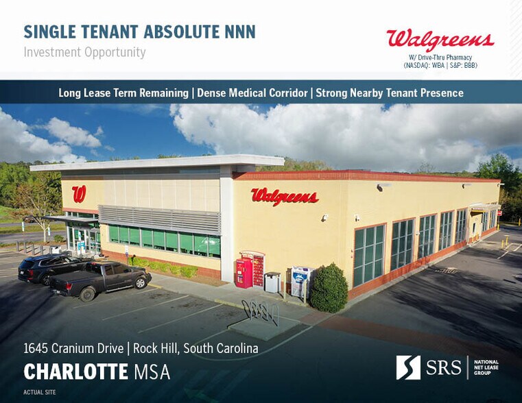 Primary Photo Of 1645 Cranium Dr, Rock Hill Drugstore For Sale